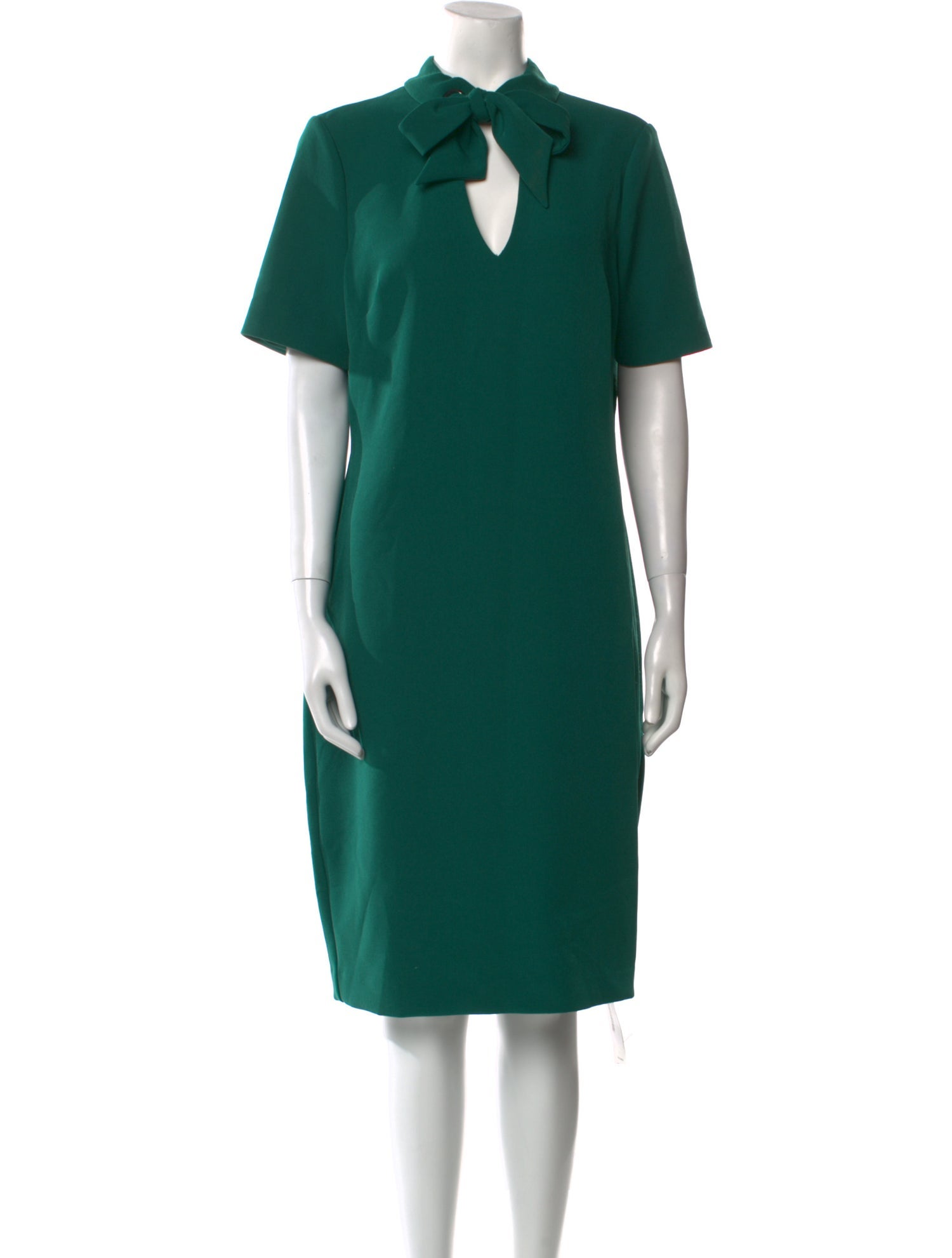 Badgley Mischka V-Neck Knee-Length Dress w/ Tags