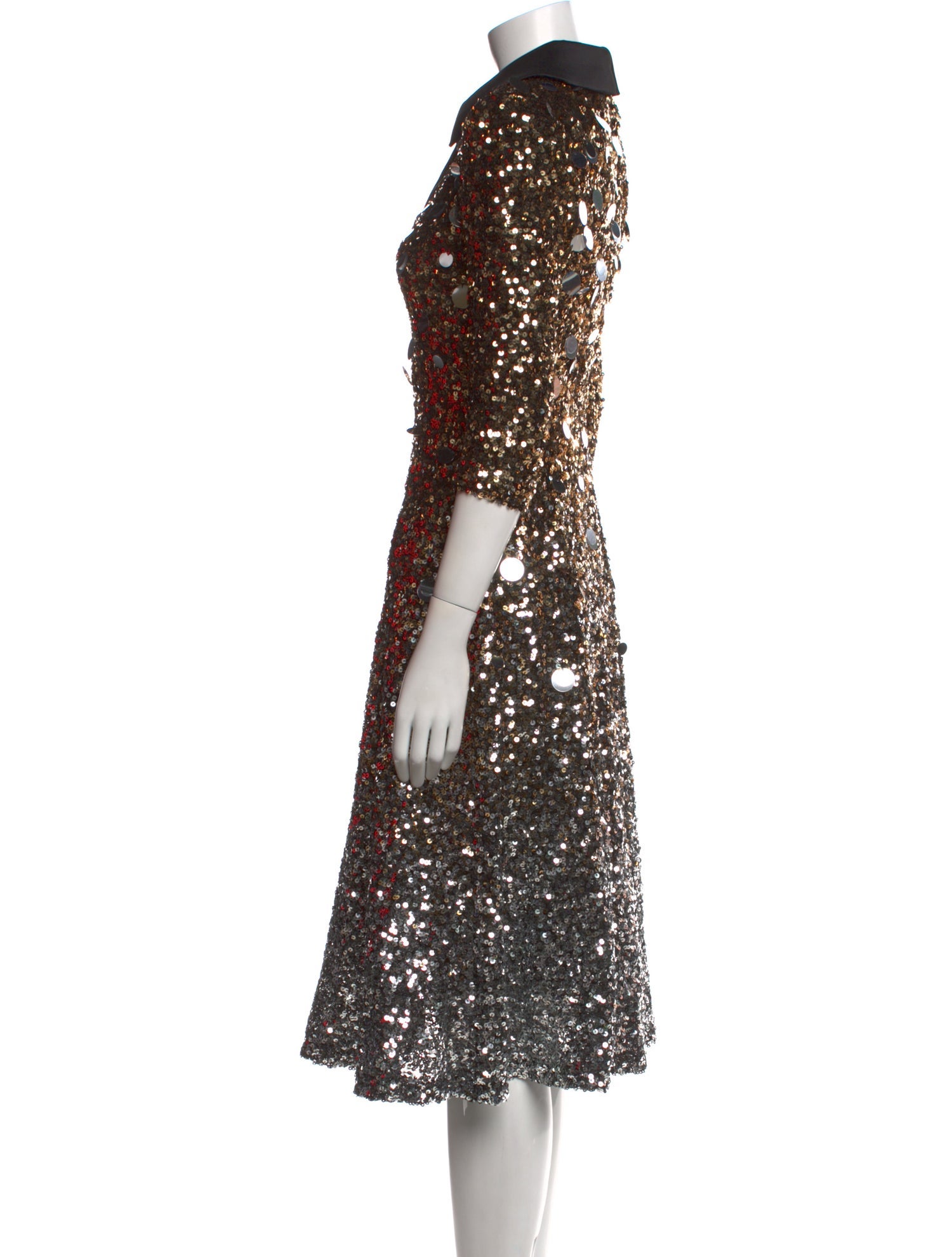 Badgley Mischka Midi Length Dress