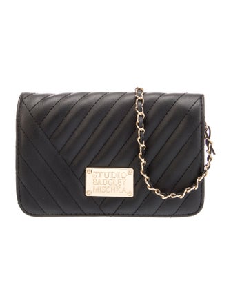 Badgley Mischka Leather Shoulder Bag