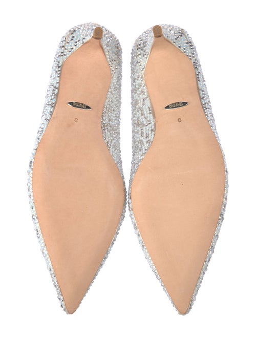 Badgley Mischka Crystal Crystal Embellishments Pumps
