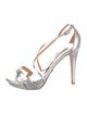 Badgley Mischka Leather Slingback Sandals