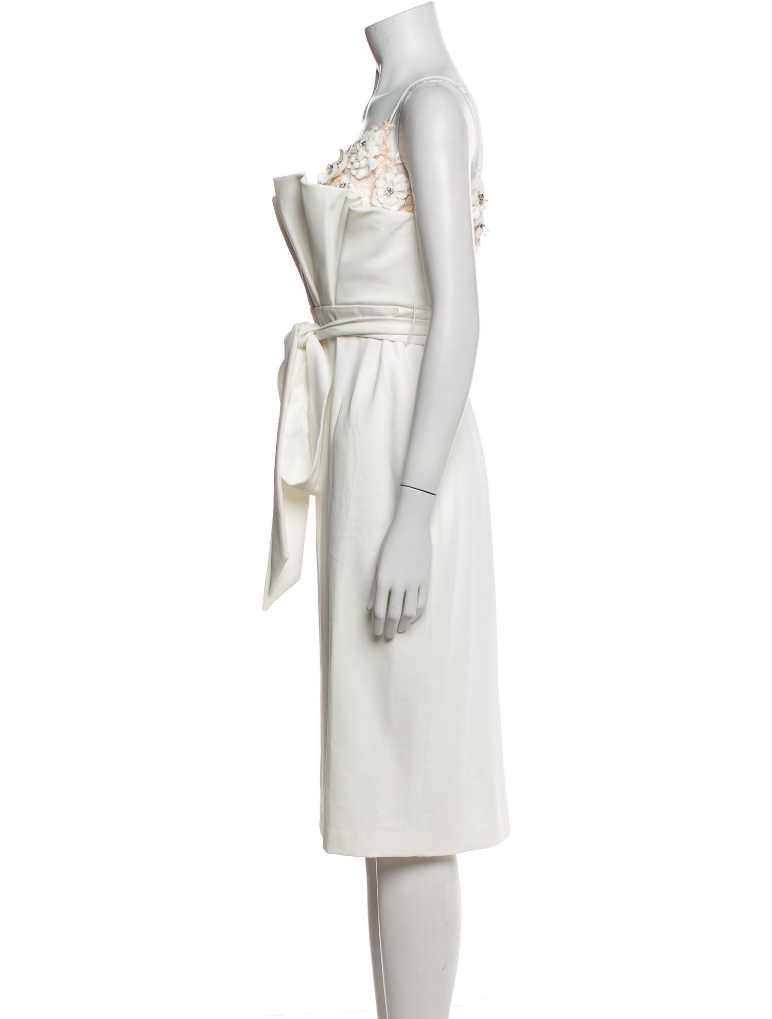 Badgley Mischka Strapless Mini Dress w/ Tags