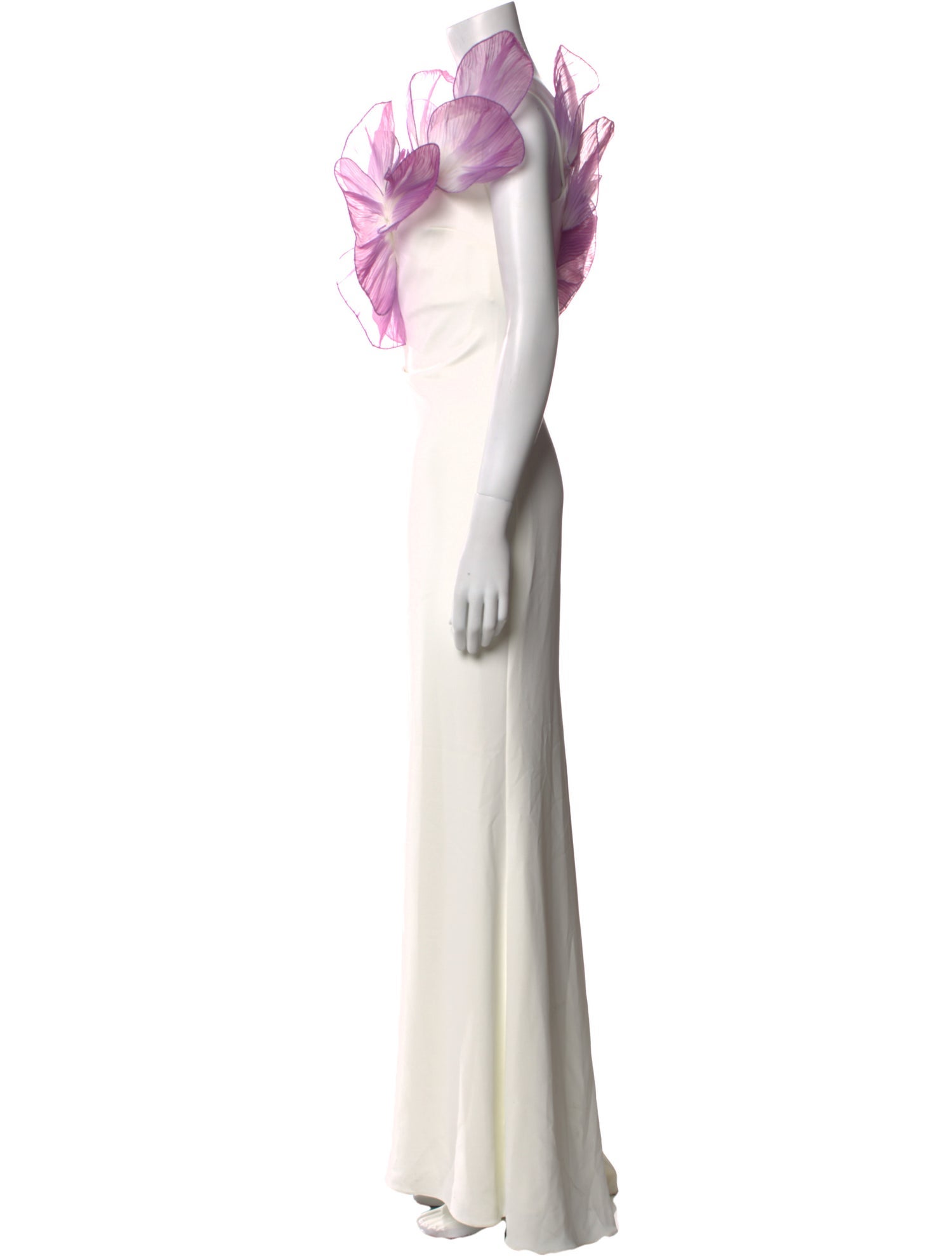 Badgley Mischka Bateau Neckline Long Dress w/ Tags