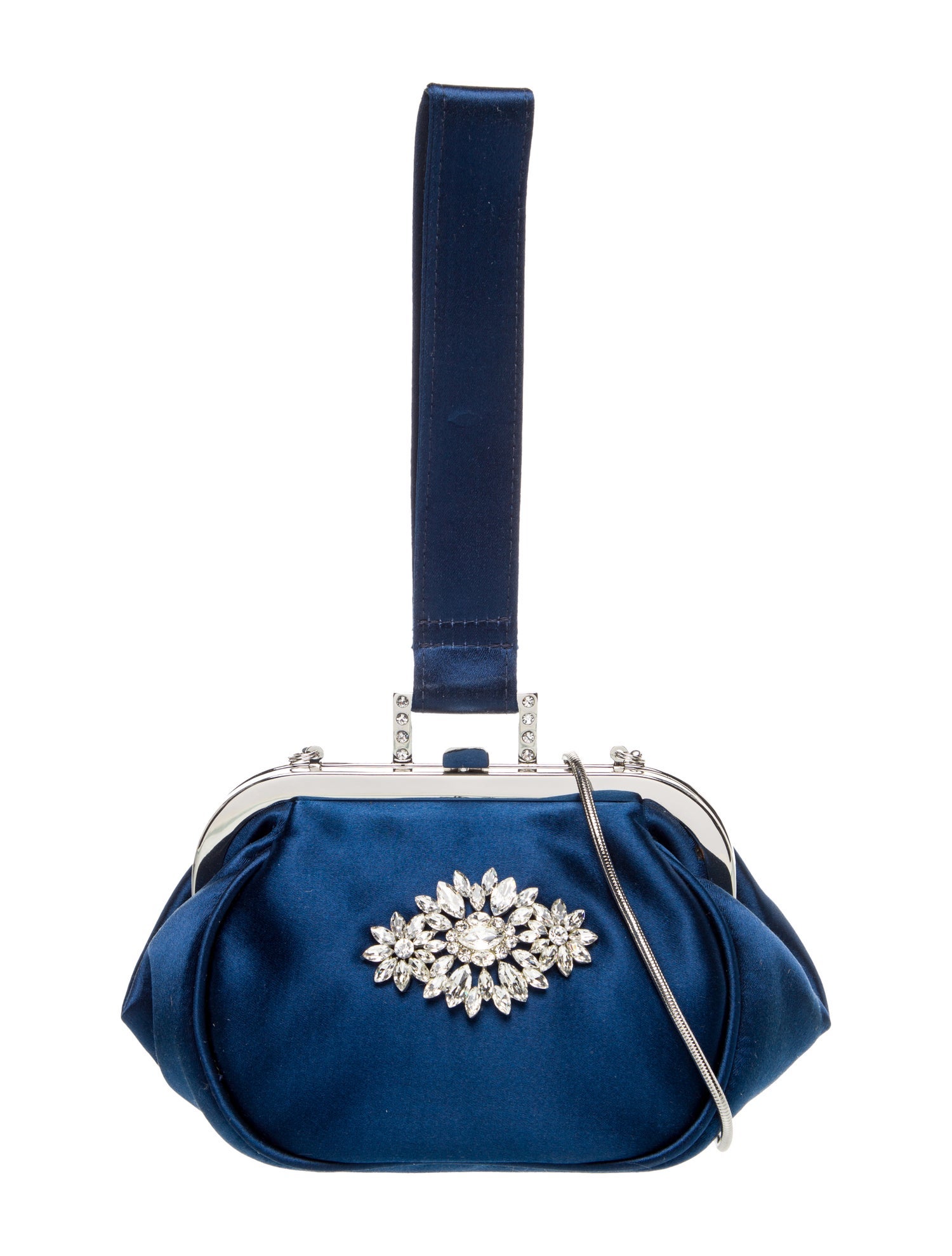 Badgley Mischka Satin Evening Bag