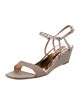 Badgley Mischka Glitter Sandals