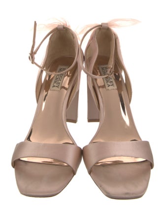 Badgley Mischka Satin Sandals