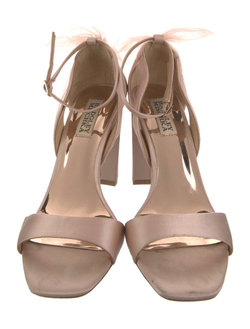 Badgley Mischka Satin Sandals
