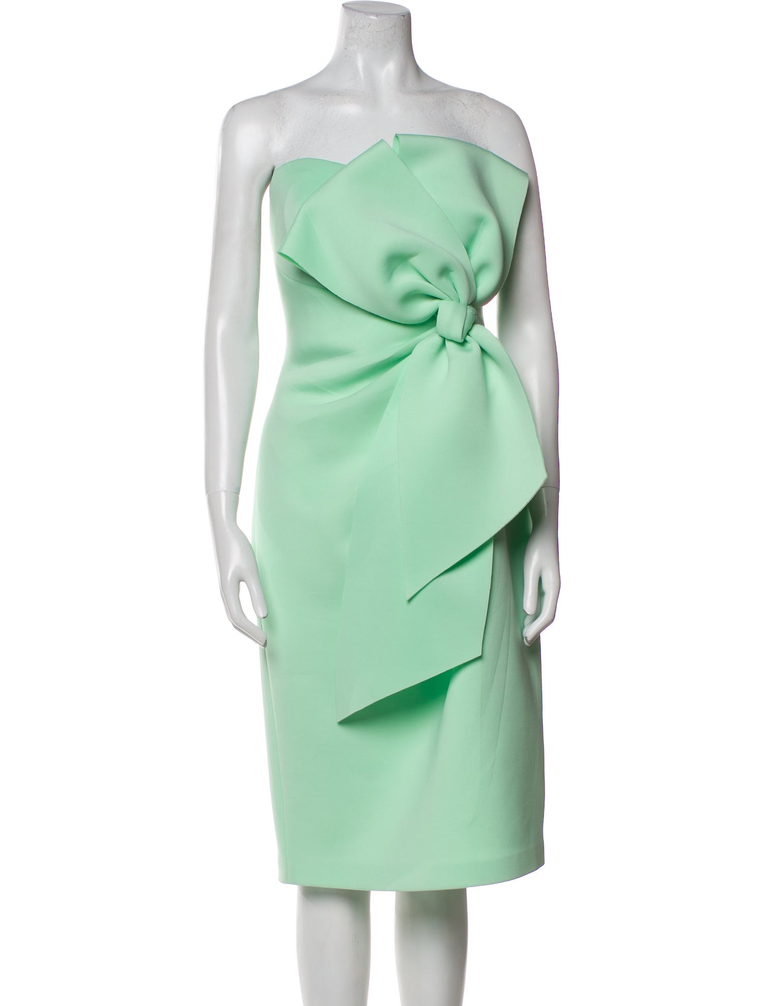 Badgley Mischka Strapless Mini Dress