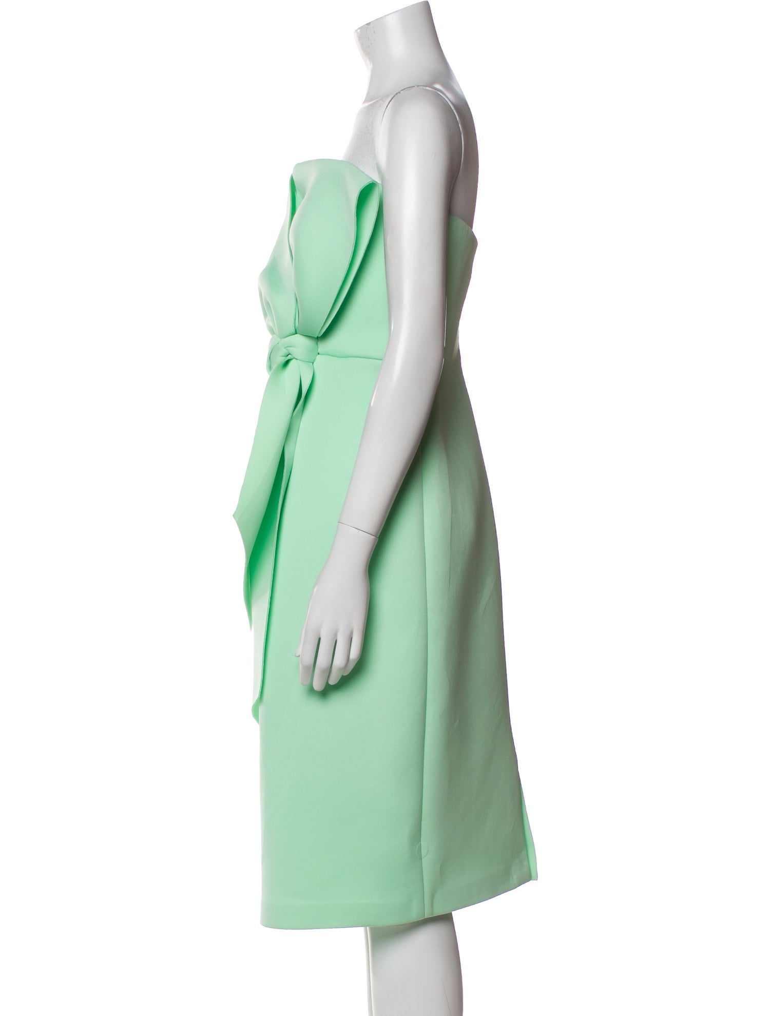 Badgley Mischka Strapless Mini Dress