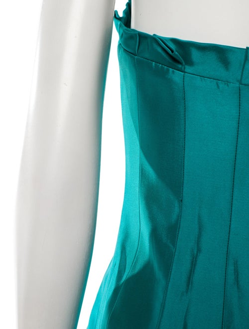 Badgley Mischka Strapless Mini Dress