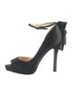 Badgley Mischka Satin Bow Accents D'Orsay Pumps