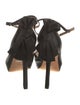 Badgley Mischka Satin Bow Accents D'Orsay Pumps