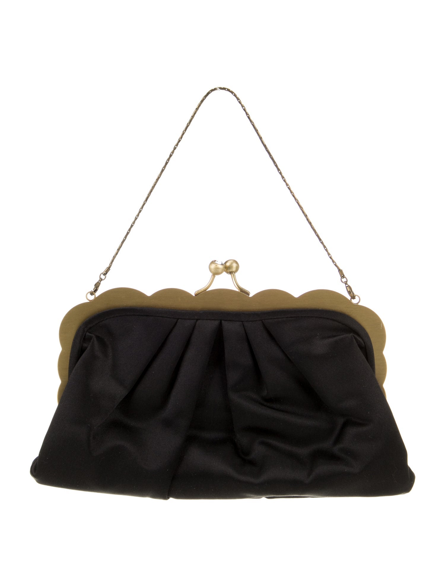 Badgley Mischka Satin Evening Bag