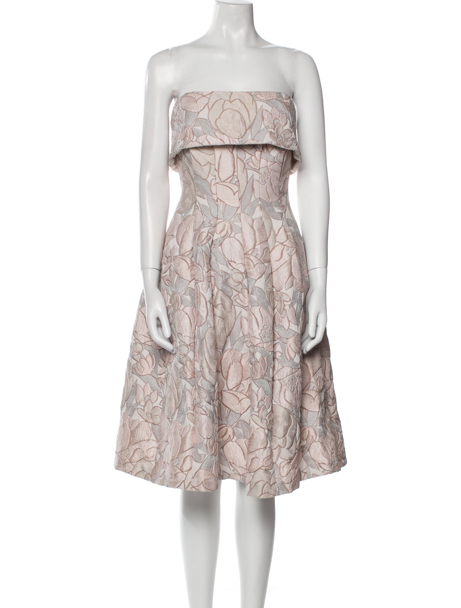 Badgley Mischka Printed Mini Dress