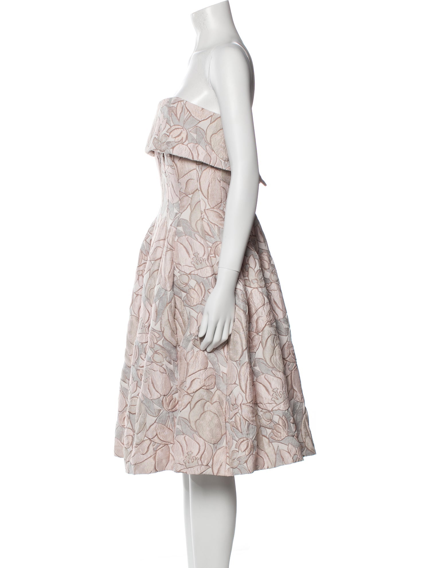 Badgley Mischka Printed Mini Dress
