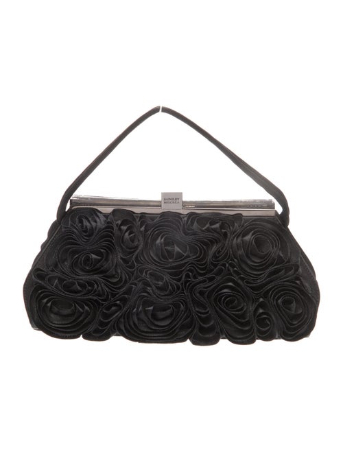 Badgley Mischka Satin Top Handle Bag