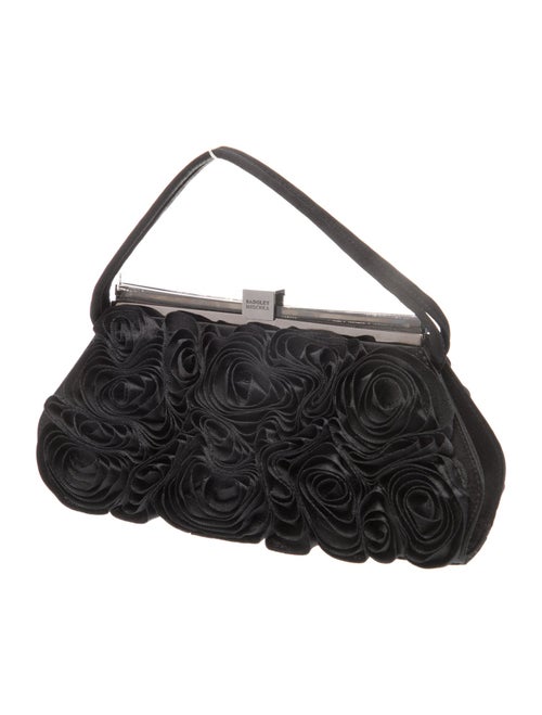 Badgley Mischka Satin Top Handle Bag