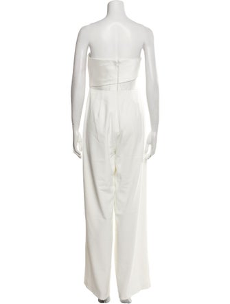 Badgley Mischka Strapless Jumpsuit
