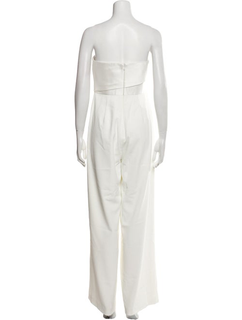 Badgley Mischka Strapless Jumpsuit