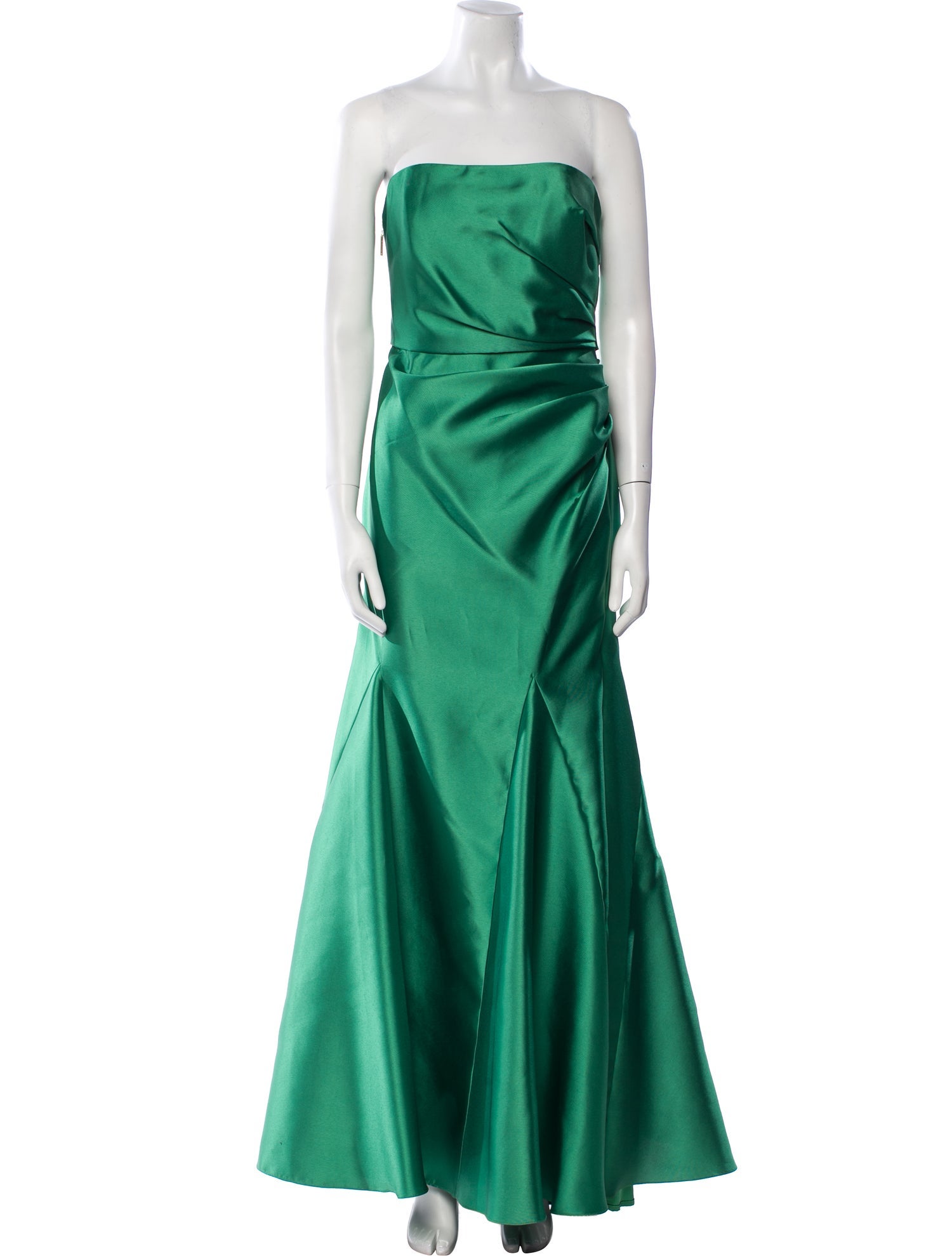 Badgley Mischka Strapless Long Dress
