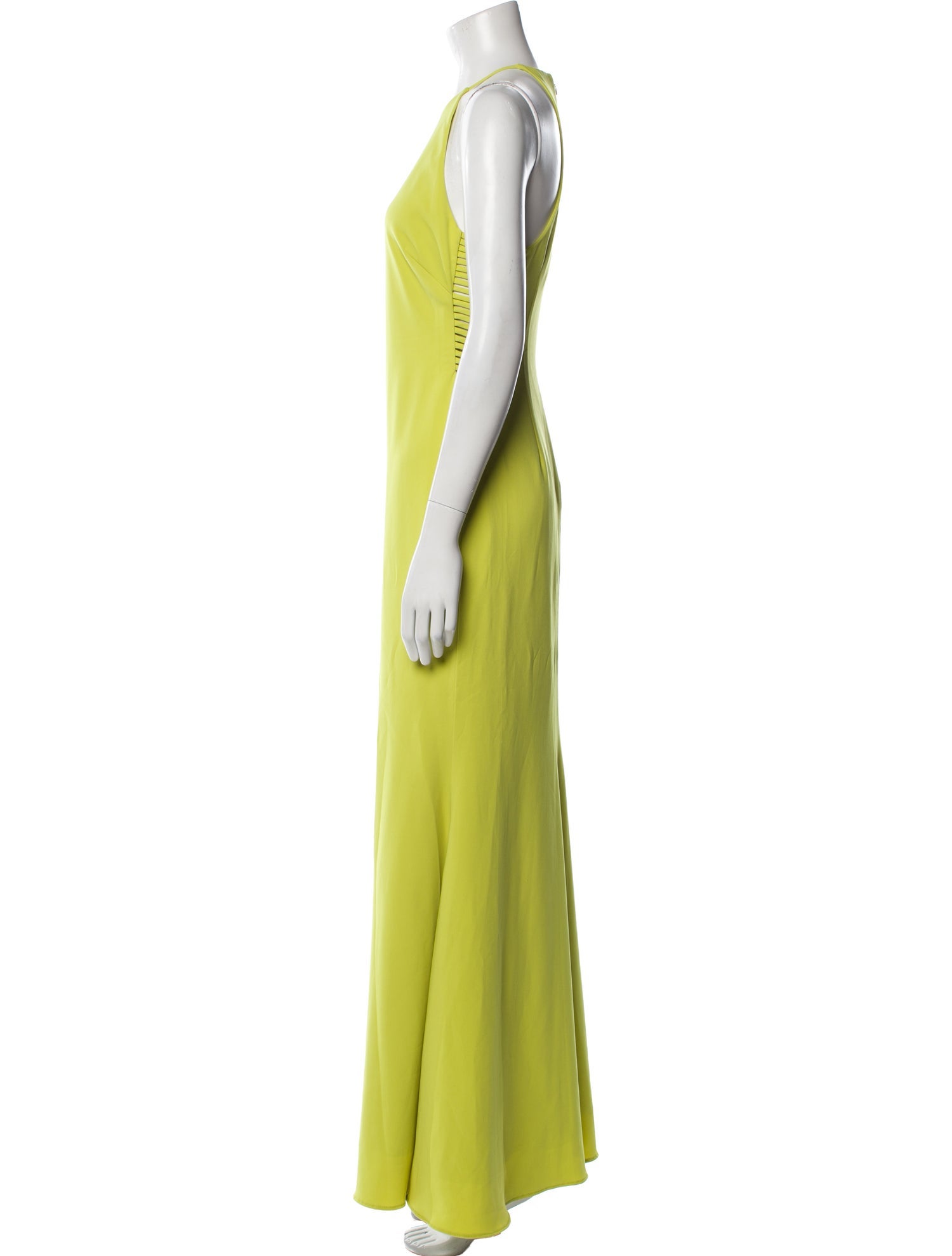 Badgley Mischka Halterneck Long Dress