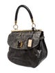 Badgley Mischka Leather Top Handle Bag