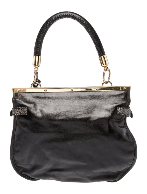 Badgley Mischka Leather Top Handle Bag