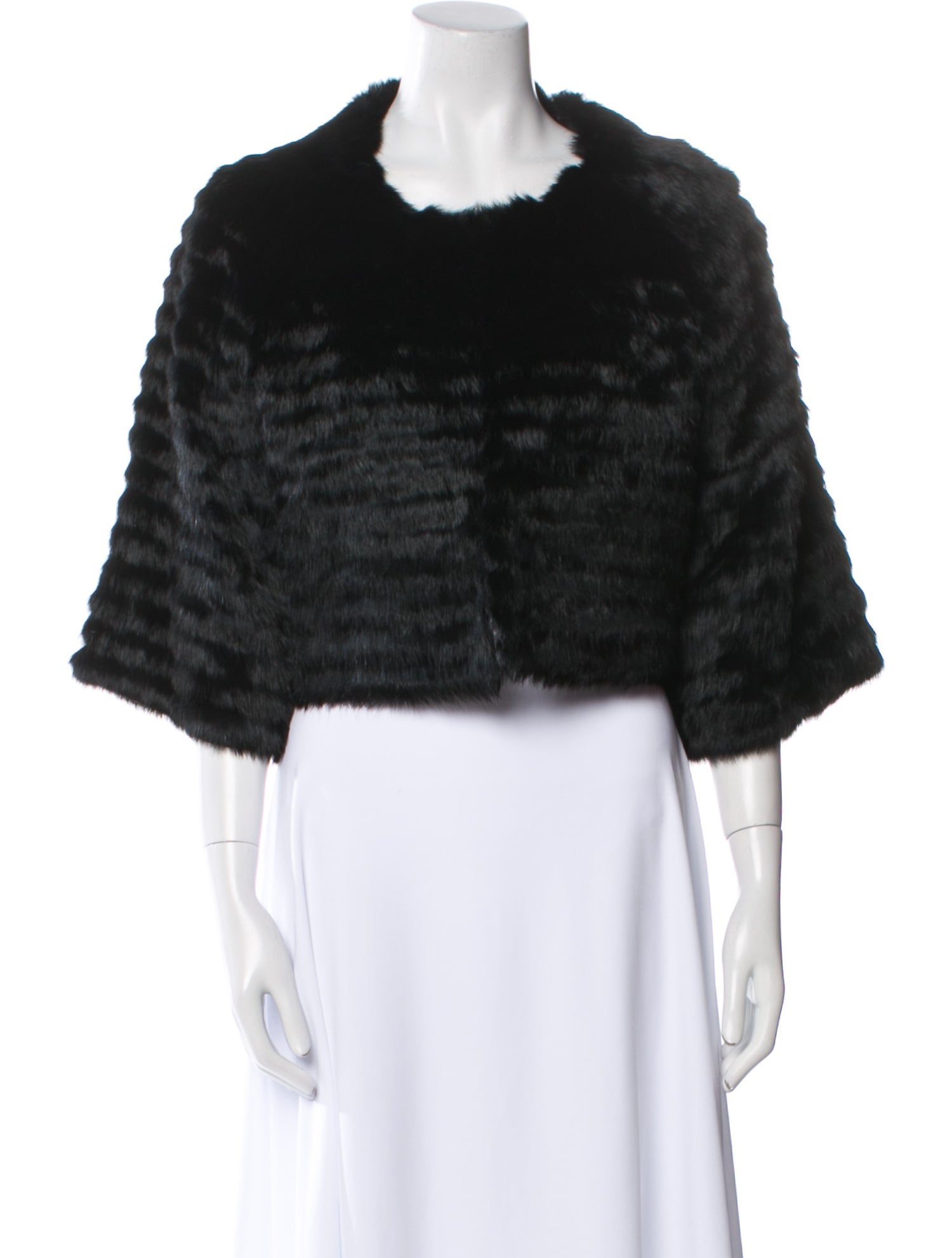 Badgley Mischka Fur Fur Jacket w/ Tags