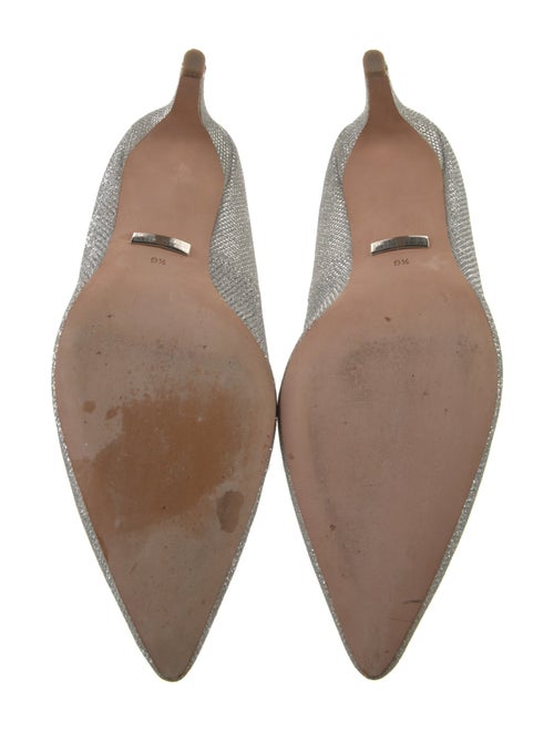 Badgley Mischka Glitter Pumps
