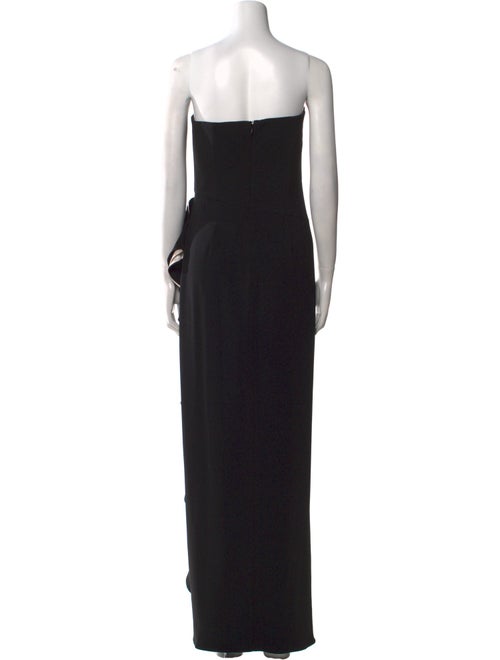 Badgley Mischka Strapless Long Dress