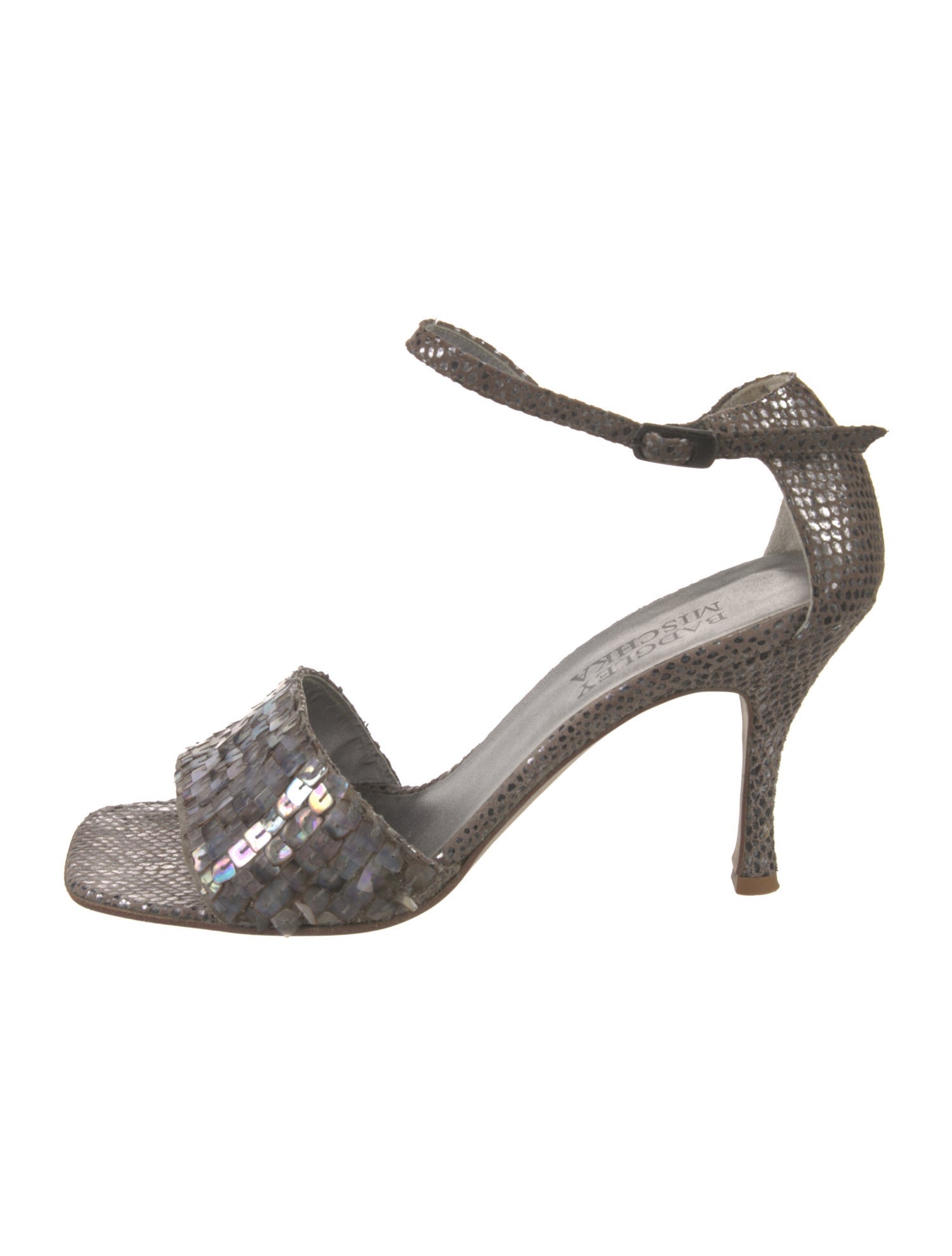 Badgley Mischka Leather Sandals