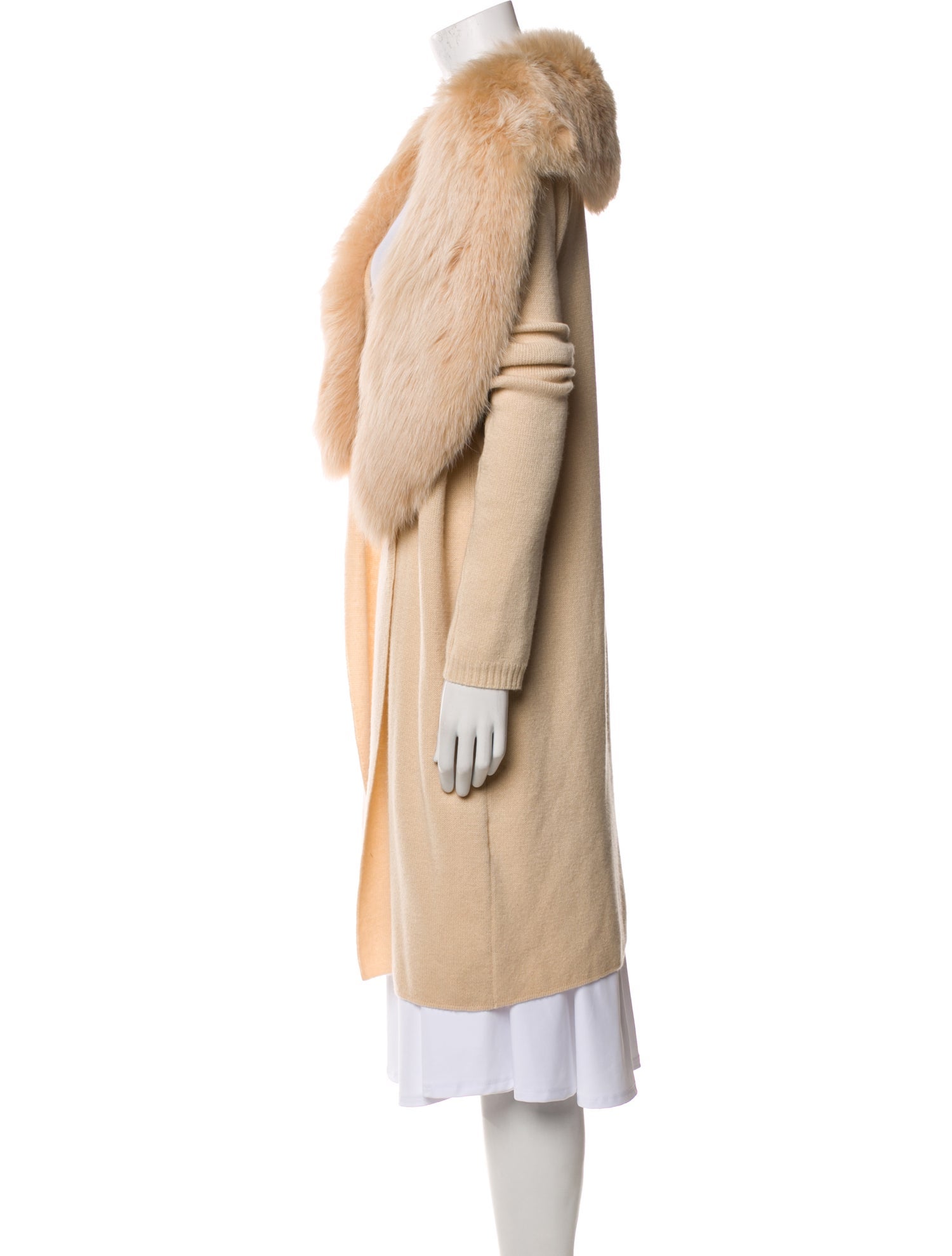 Badgley Mischka Cashmere Open Front Sweater