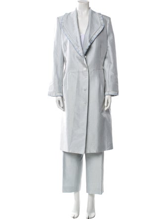 Badgley Mischka Plaid Print Pantsuit