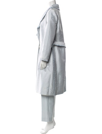 Badgley Mischka Plaid Print Pantsuit