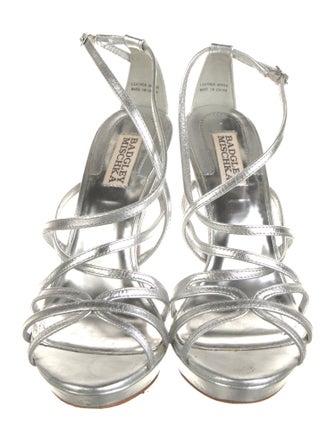 Badgley Mischka Leather Sandals