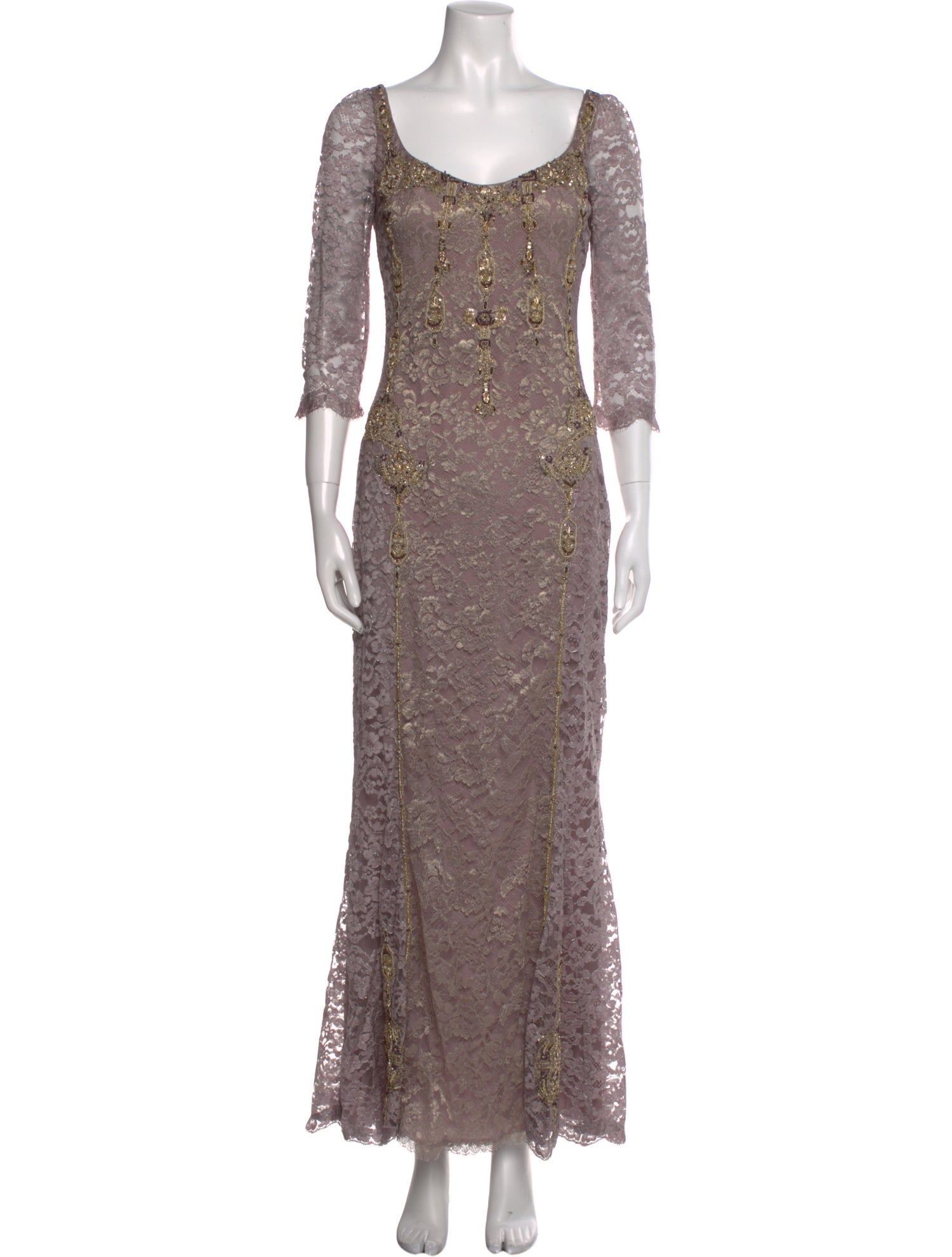 Badgley Mischka Vintage Long Dress