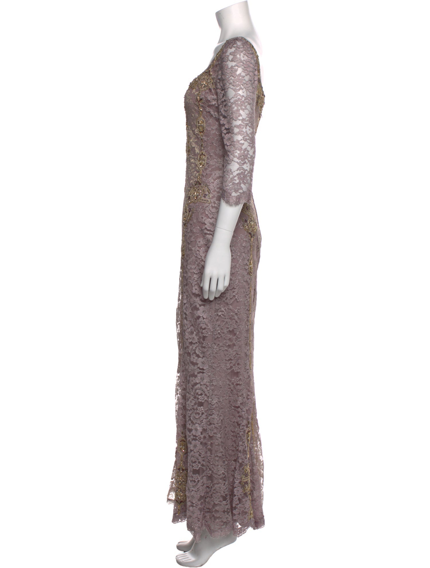 Badgley Mischka Vintage Long Dress