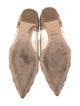 Badgley Mischka Mesh Printed D'Orsay Flats
