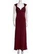 Badgley Mischka Silk Long Dress