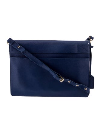 Badgley Mischka Saffiano Leather Crossbody Bag