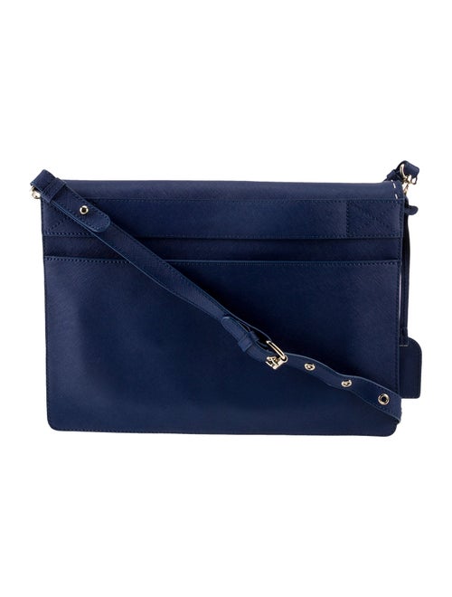 Badgley Mischka Saffiano Leather Crossbody Bag