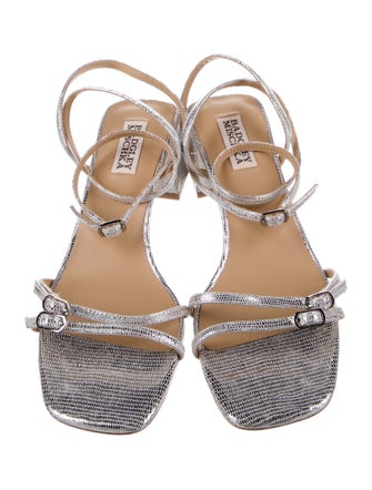 Badgley Mischka Leather Sandals