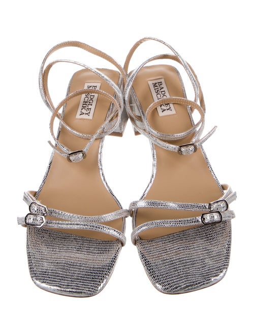Badgley Mischka Leather Sandals