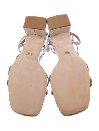 Badgley Mischka Leather Sandals
