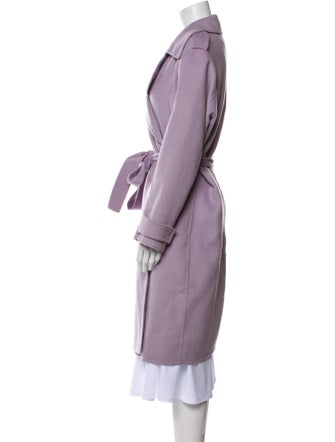 Badgley Mischka Wool Trench Coat