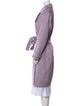 Badgley Mischka Wool Trench Coat