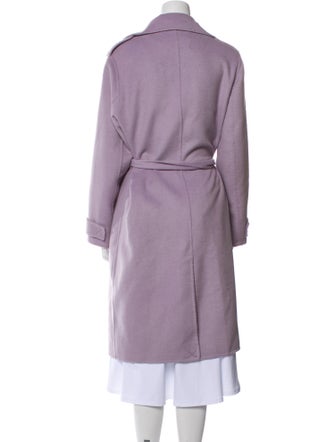 Badgley Mischka Wool Trench Coat