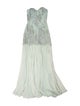 Badgley Mischka Strapless Long Dress