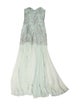 Badgley Mischka Strapless Long Dress