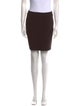 Badgley Mischka Wool Mini Skirt